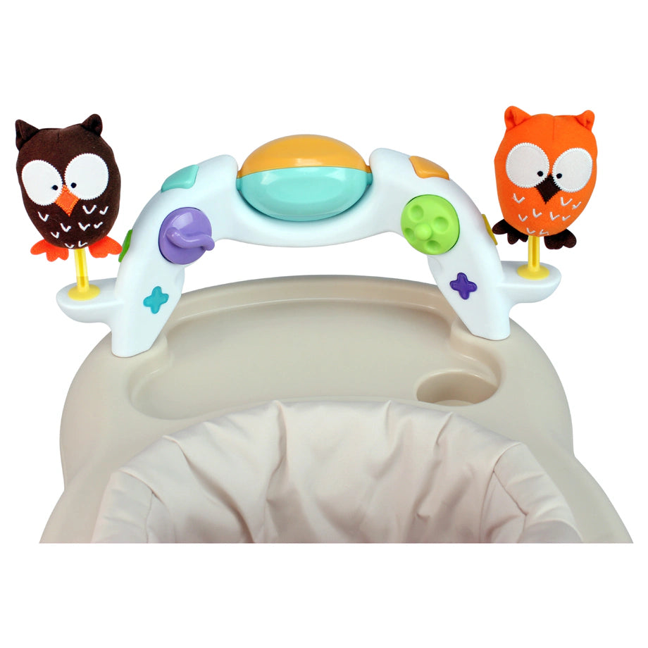 Spuddies 3In1 Walker-Owl Toy (Beige)
