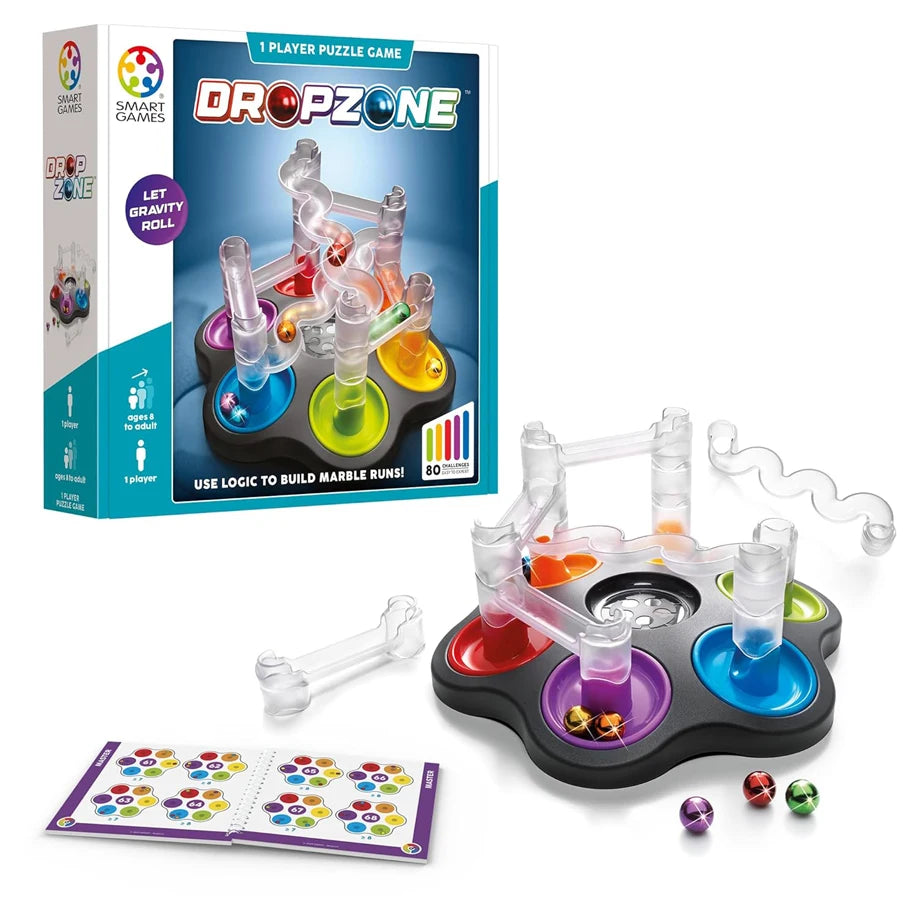 Smart Games DropZone Marble Runs! Puzzle Game