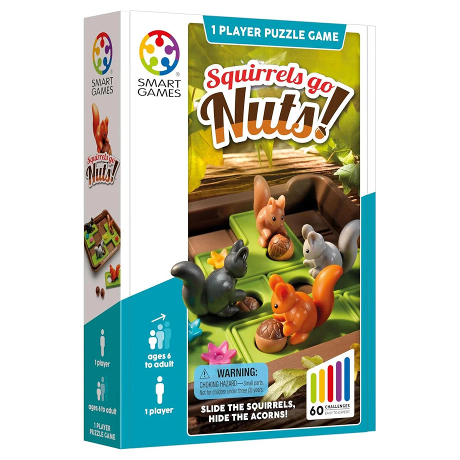 Smart Games Squirrels Go Nuts! Puzzle Game