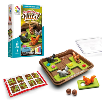 Smart Games Squirrels Go Nuts! Puzzle Game