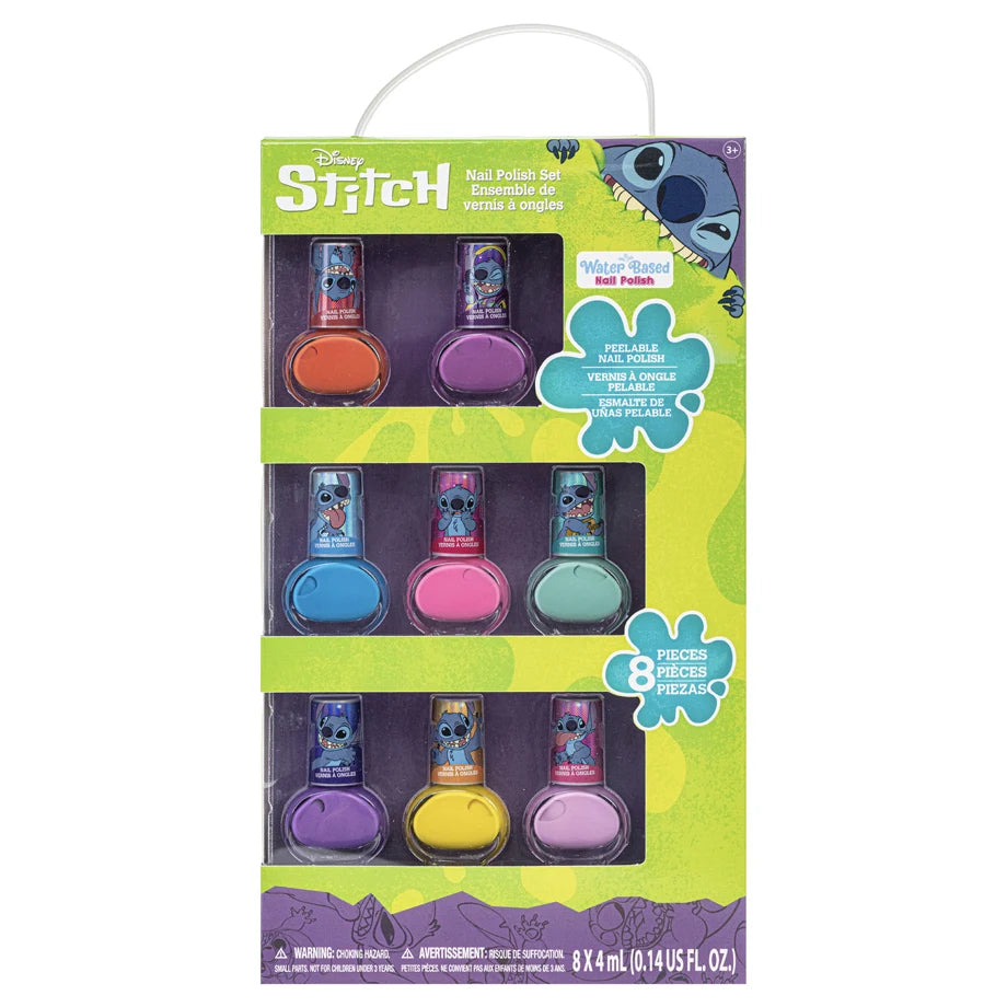 Townley Girl Non-Toxic Peel-Off Water-Based Safe Quick Dry 8-Pack Nail Polish