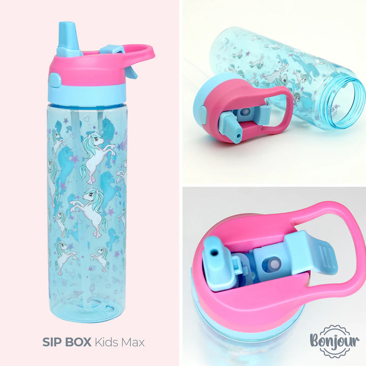 Bonjour Sip Box Kids Max Green Dinosaur 750ml