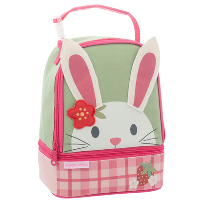 Stephen Joseph Bunny Lunch Pal Bag (Pink/Green)