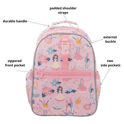 Stephen Joseph All Over Print Backpack (Princess)
