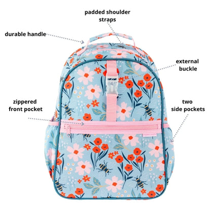 Stephen Joseph All Over Print Backpack (Bee)