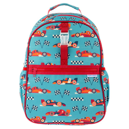 Stephen Joseph All Over Print Backpack (Race Car)