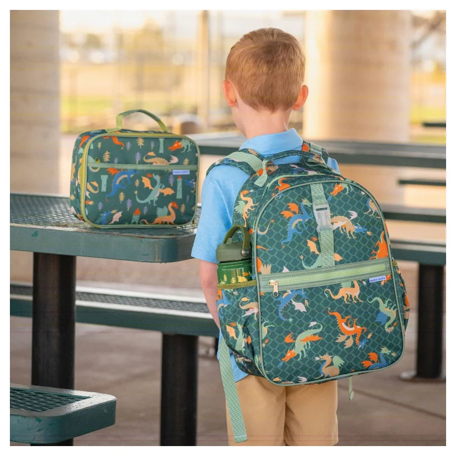 Stephen Joseph All Over Print Backpack (Dragon)