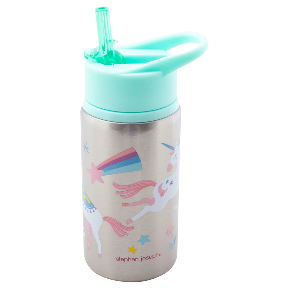 Stephen Joseph Stainless Steel Water Bottle (Unicorn)