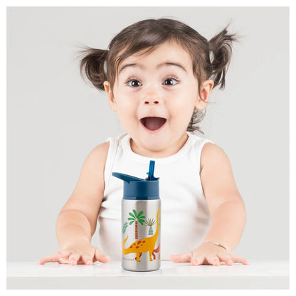 Stephen Joseph Stainless Steel Water Bottle (Dino)