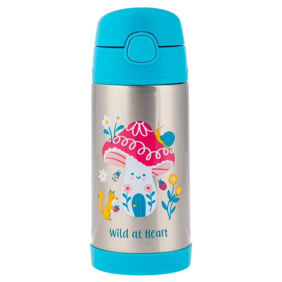 Stephen Joseph Double Wall SS Bottle (Mushroom)