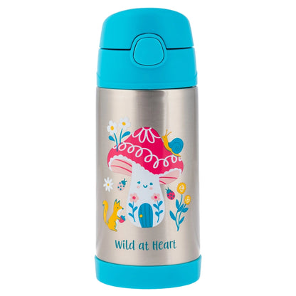 Stephen Joseph Double Wall SS Bottle (Mushroom)