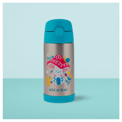 Stephen Joseph Double Wall SS Bottle (Mushroom)