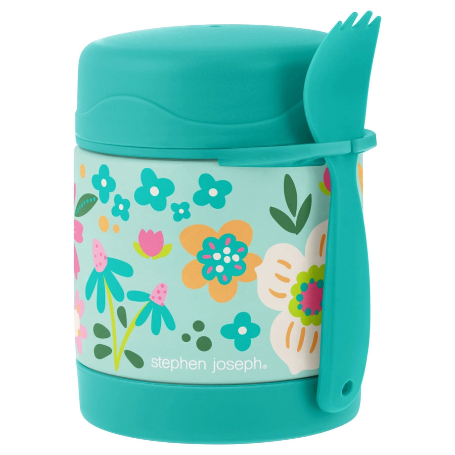 Stephen Joseph Insulated Food Jar (Flower)
