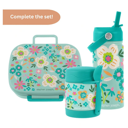 Stephen Joseph Insulated Food Jar (Flower)