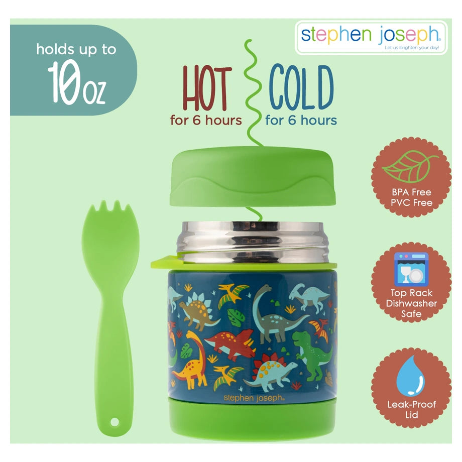 Stephen Joseph Insulated Food Jar (Dragon)