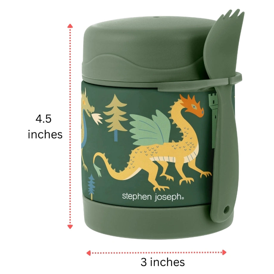 Stephen Joseph Insulated Food Jar (Dragon)