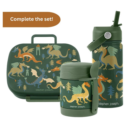 Stephen Joseph Bento Box With Removable Tray (Dragon)