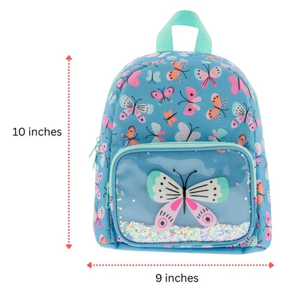 Stephen Joseph Mini Glitter Backpack (Butterfly)