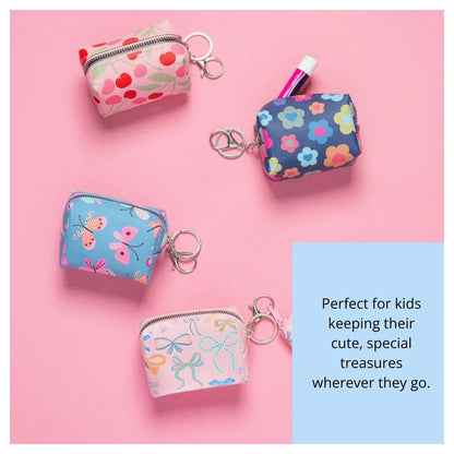 Stephen Joseph Bag Charm Zipper Pouch (Bows)