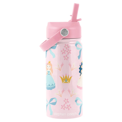 Stephen Joseph Insulated SS Bottle With Handle (Princess)