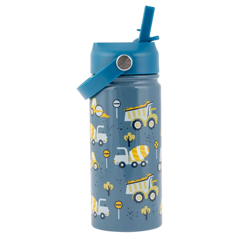 Stephen Joseph Insulated SS Bottle With Handle (Construction)