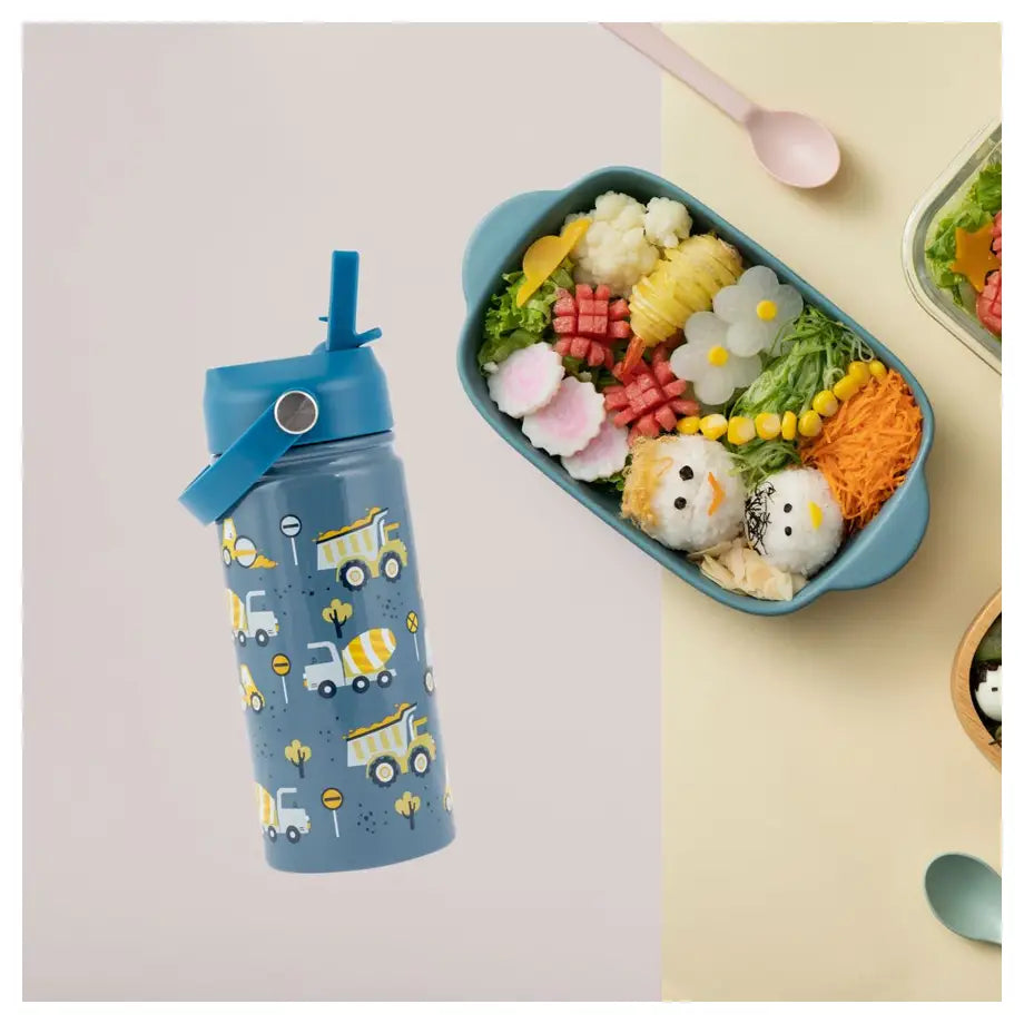 Stephen Joseph Insulated SS Bottle With Handle (Construction)