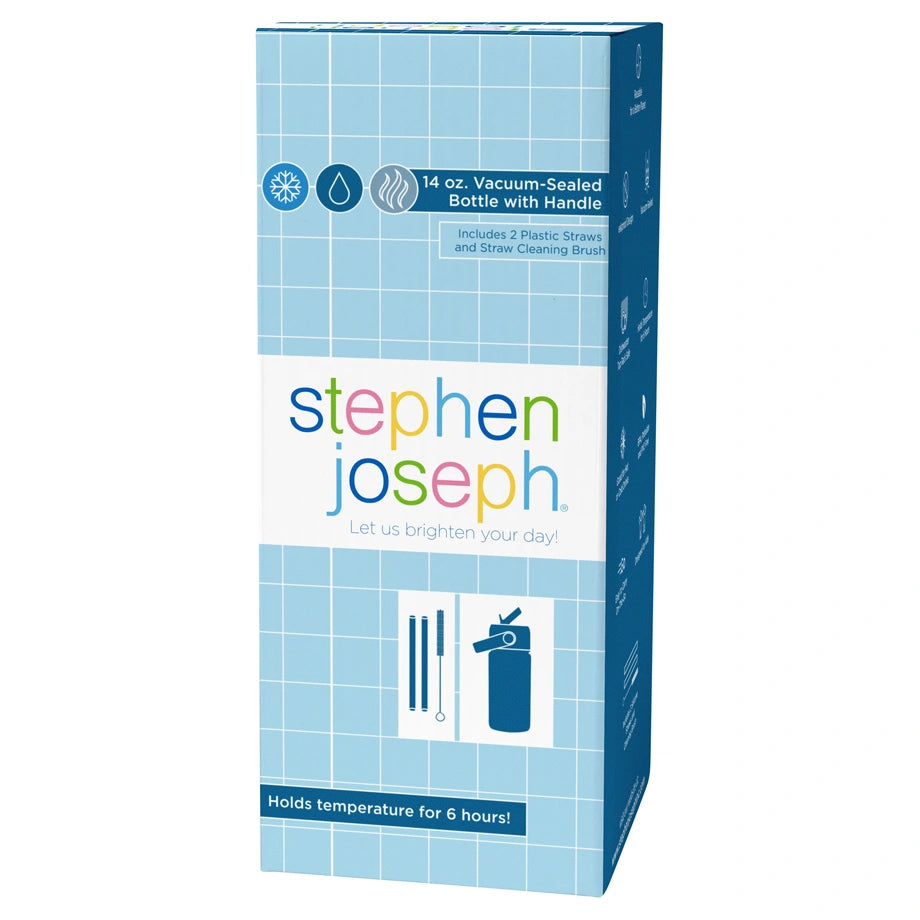 Stephen Joseph Insulated SS Bottle With Handle (Butterfly)