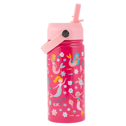 Stephen Joseph Insulated SS Bottle With Handle (Mermaid)