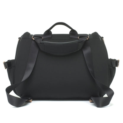 Storksak Poppy Luxe Diaper Bag (Black Scuba)