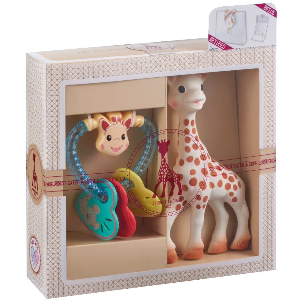 Sophie La Girafe Sophiesticated Classic Baby Teether & Gift Set