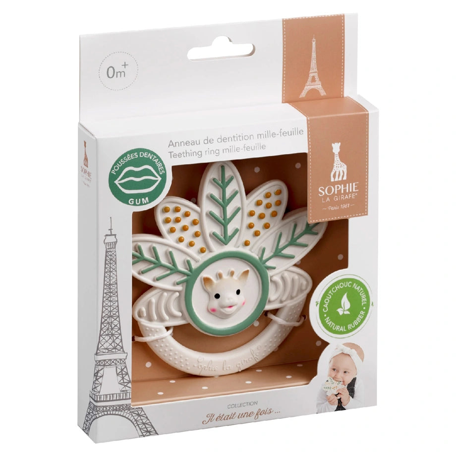 Sophie La Girafe Mille Feuille Teething Ring 5 Senses Taste Il Etait Une Fois (Multicolour)