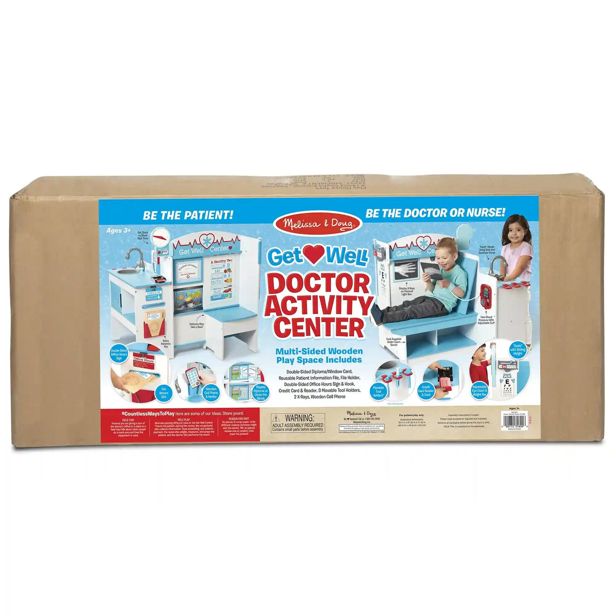 Melissa and Doug Get Well Doctor Activity Center