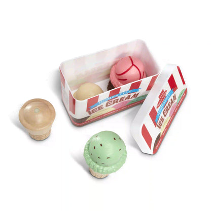 Melissa and Doug Scoop & Stack Ice Cream Cone Playset