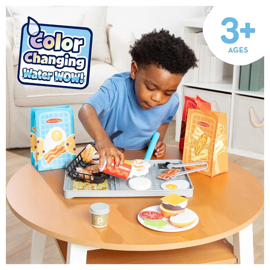 Melissa and Doug Water Wow! Pretend Play Flip & Fry