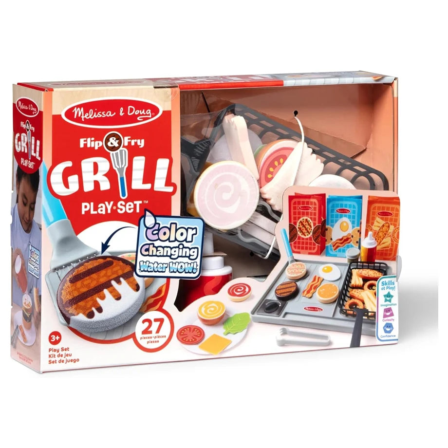 Melissa and Doug Water Wow! Pretend Play Flip & Fry