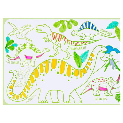 Superpetit Mini Reversible Playmat (Dino)