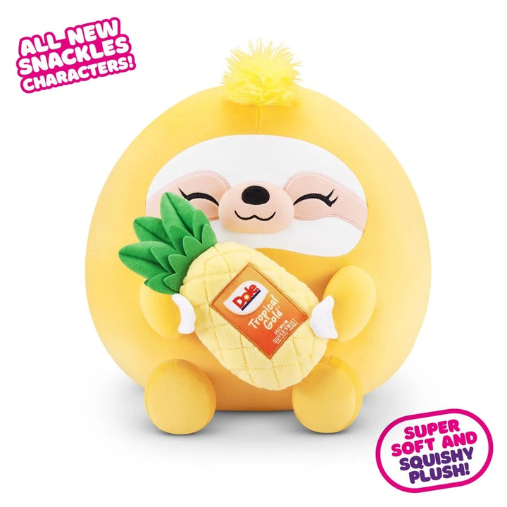 Zuru Snackles Series 2 - Sloth & Dole (Pinapple) 16" Plush