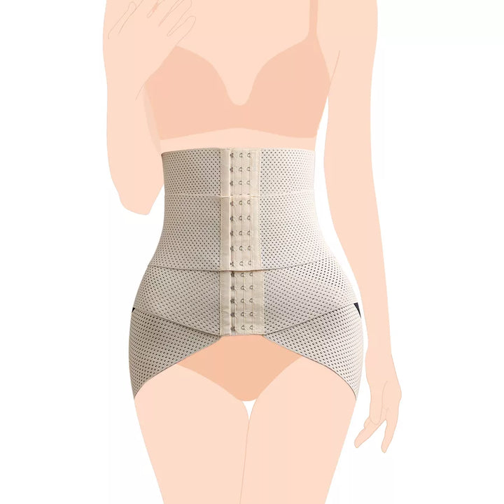 Sunveno Belly Shaper and Hip Definition Band (Beige)