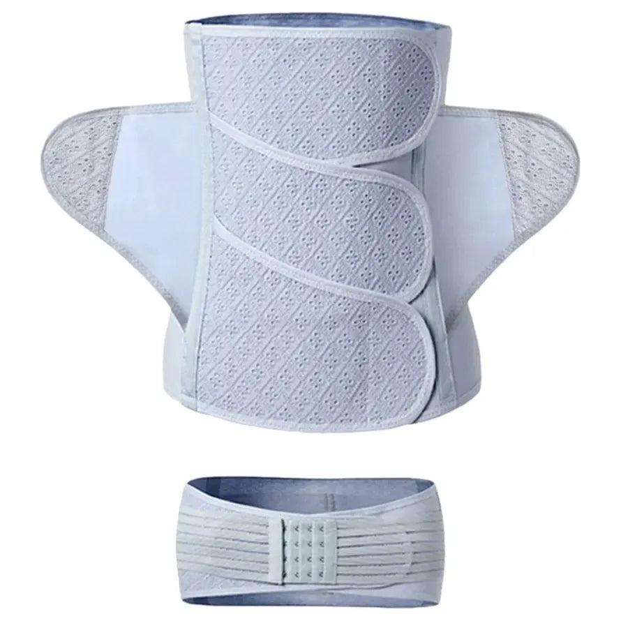 Sunveno - Breathable Postpartum Abdominal Belt - (Blue)