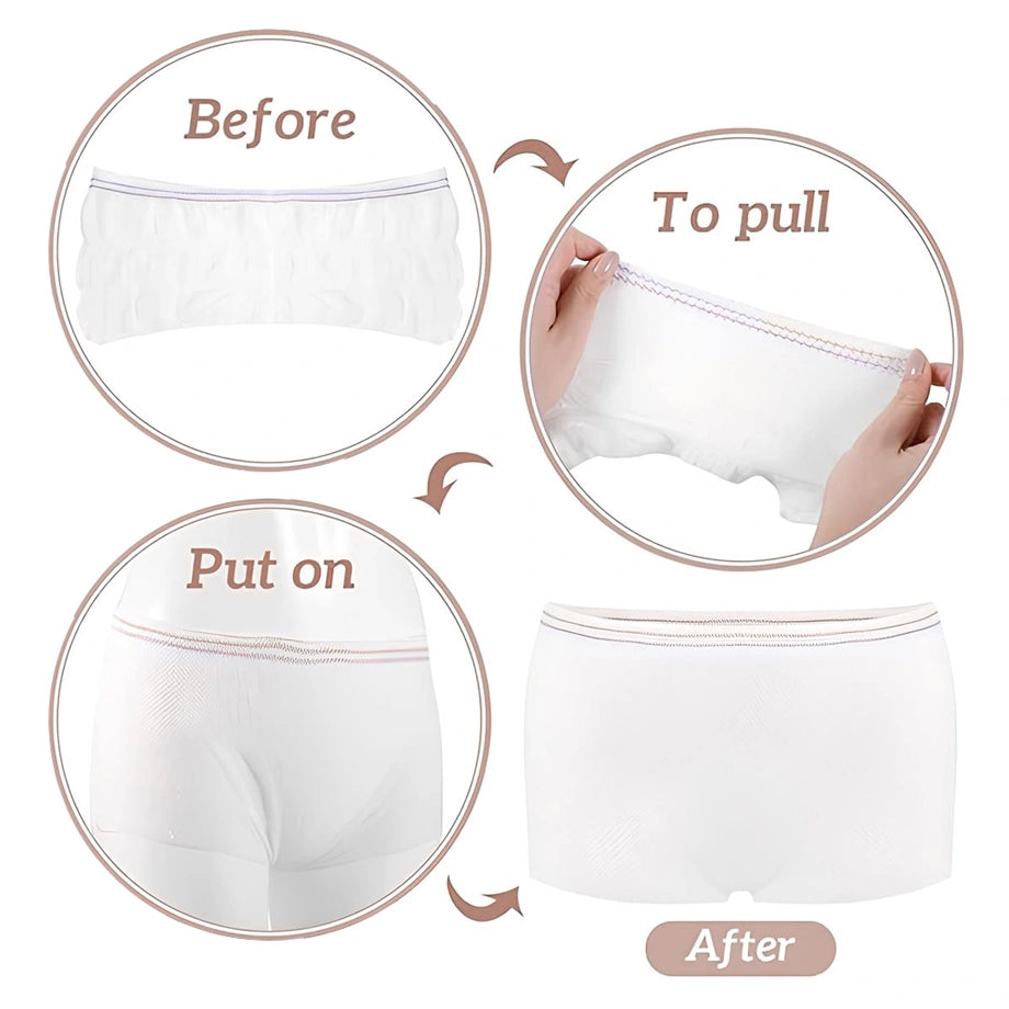 Sunveno Postpartum Mesh Underwear (5 Pieces)