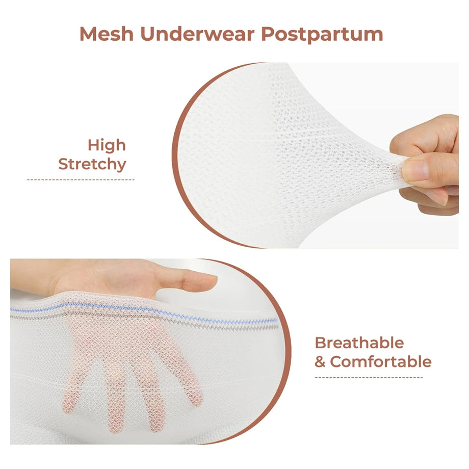 Sunveno Postpartum Mesh Underwear (5 Pieces)
