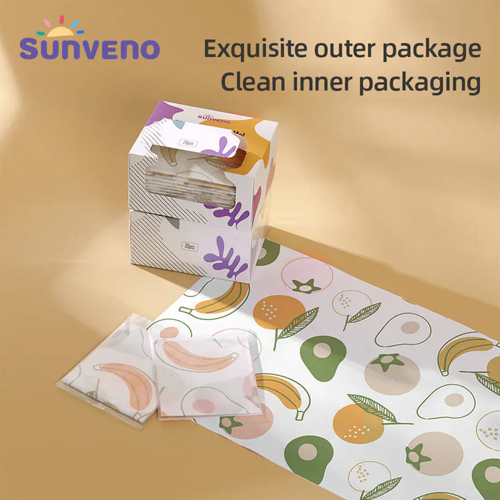 Sunveno baby Feeding Disposable Travel Multipurpose Placemats 20 Pcs