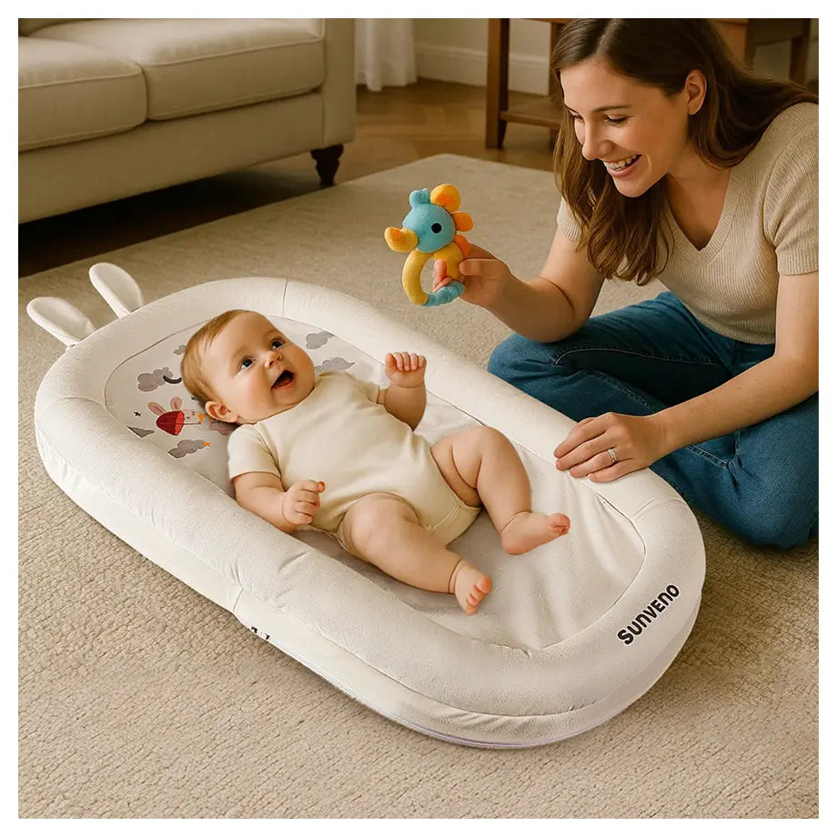 Sunveno Newborn Baby Nest (White)