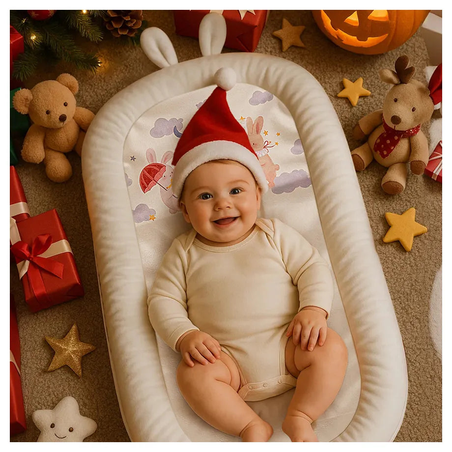 Sunveno Newborn Baby Nest (White)