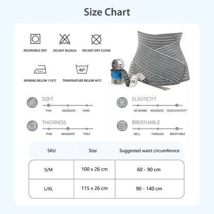 Sunveno Postpartum Abdominal Maternity Belt (Grey)