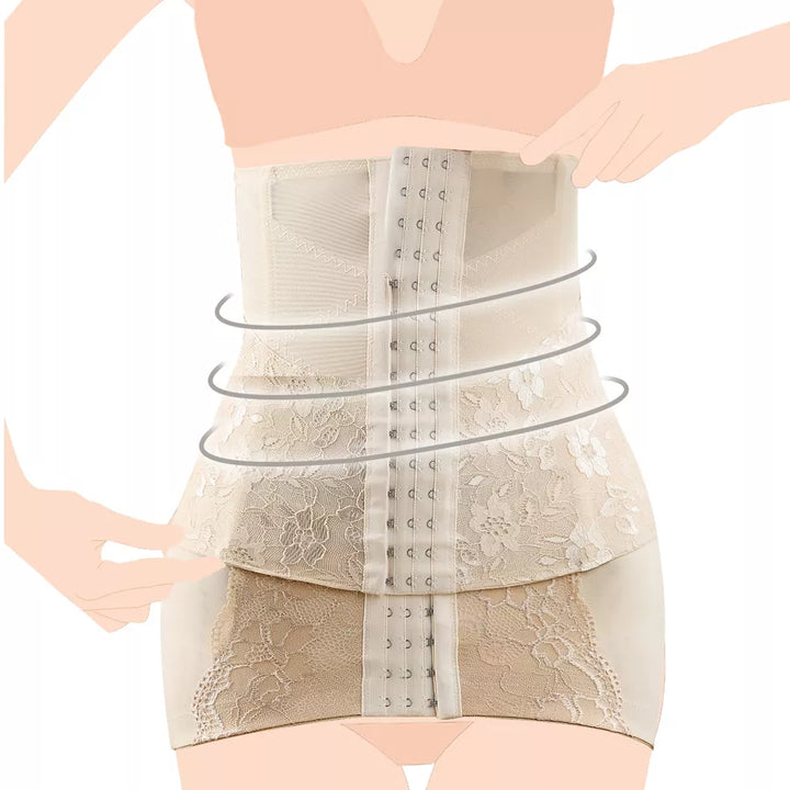 Sunveno 2 in 1 Body Shaper Combo (Beige)