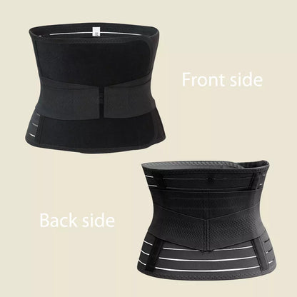 Sunveno Abdominal Support Maternity Cross Grip Belly Wrap (Black)