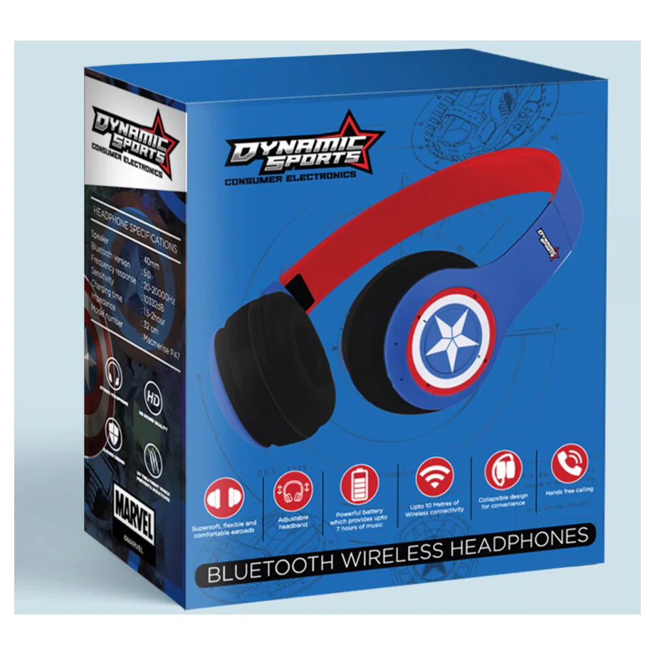 Dynamic Sports Disney Captain America Headphones
