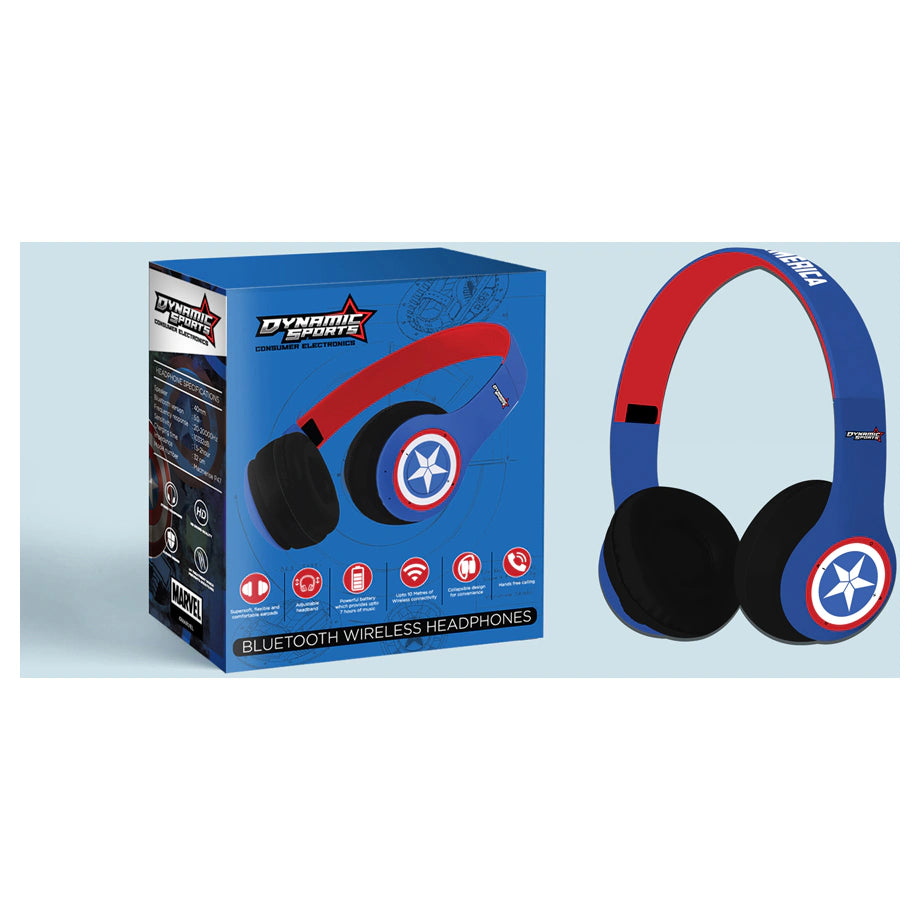 Dynamic Sports Disney Captain America Headphones