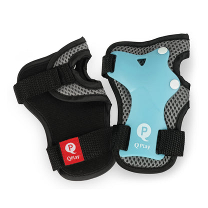 Qplay Kids Sports Safety Gear Set Elbow, Knee & Wrist Guards